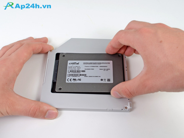 Hướng dẫn cài đặt ổ cứng kép cho Macbook Unibody A1278 